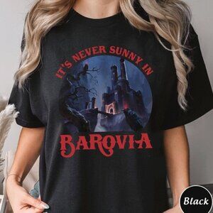 Dungeons And Dragons Its Never Sunny In Barovia RPG Fantasy Gamer T-Shirt .